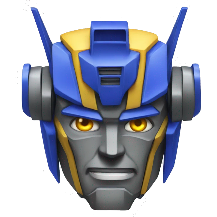 A transformer  emoji