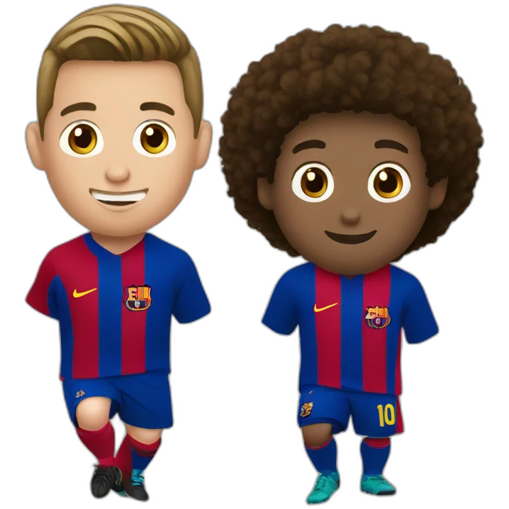 Ronaldo et Messi emoji