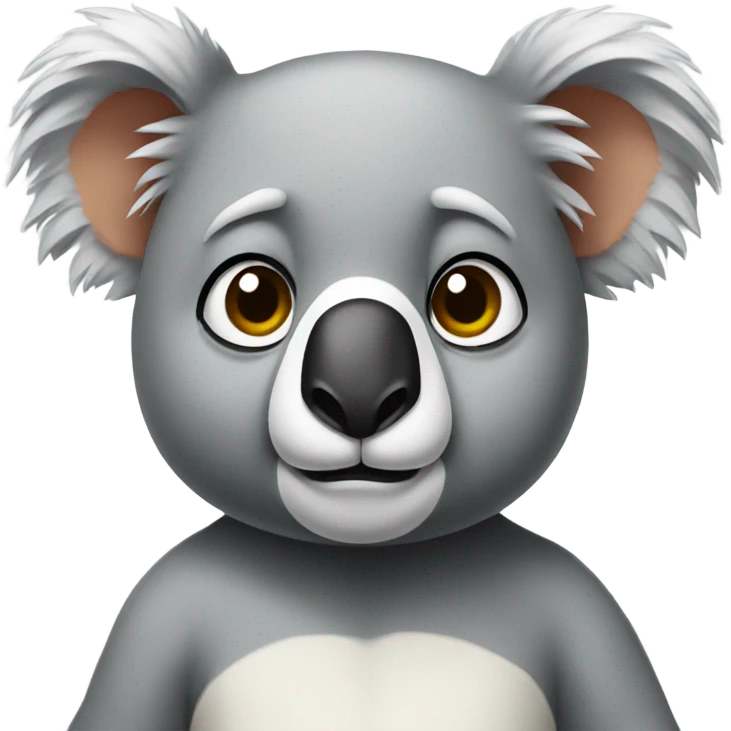 Unimpressed koala  emoji