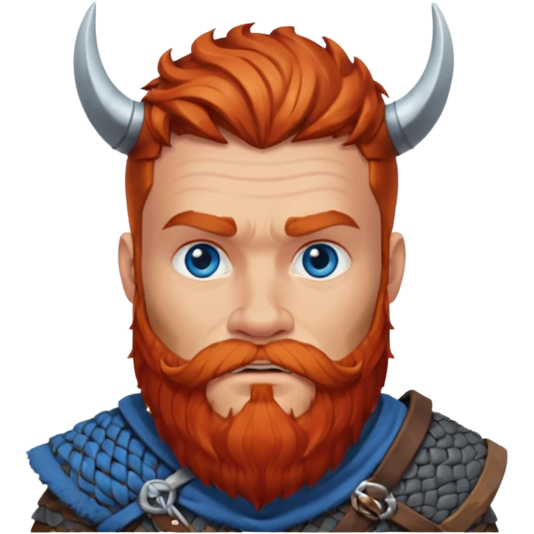 Viking rouge  emoji