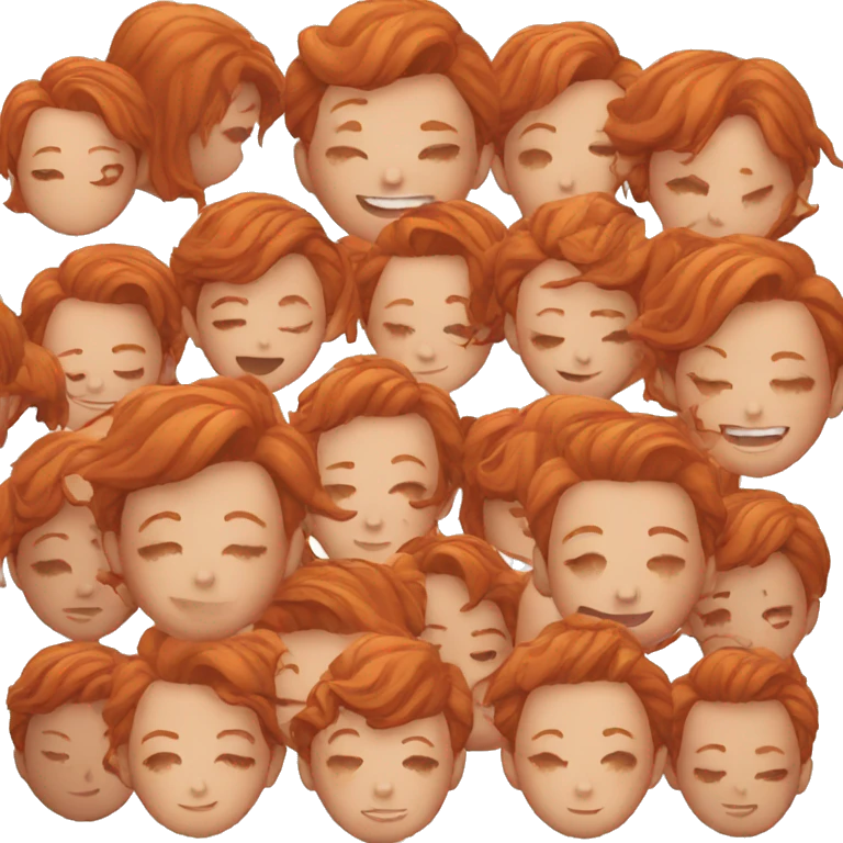 Loving an redhead emoji