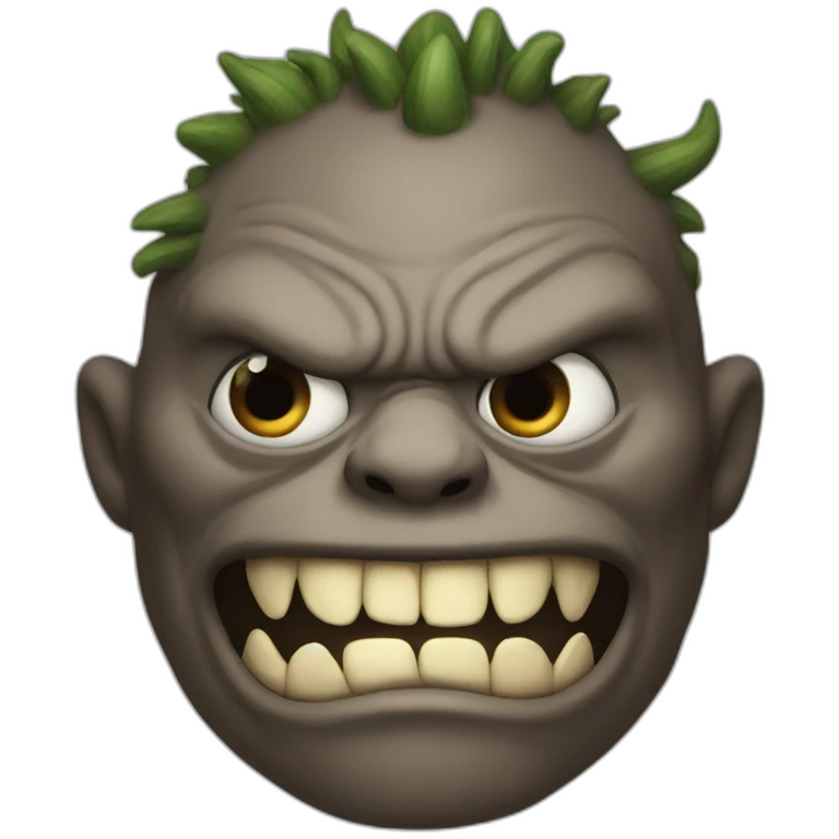 Monstre-repugnant emoji