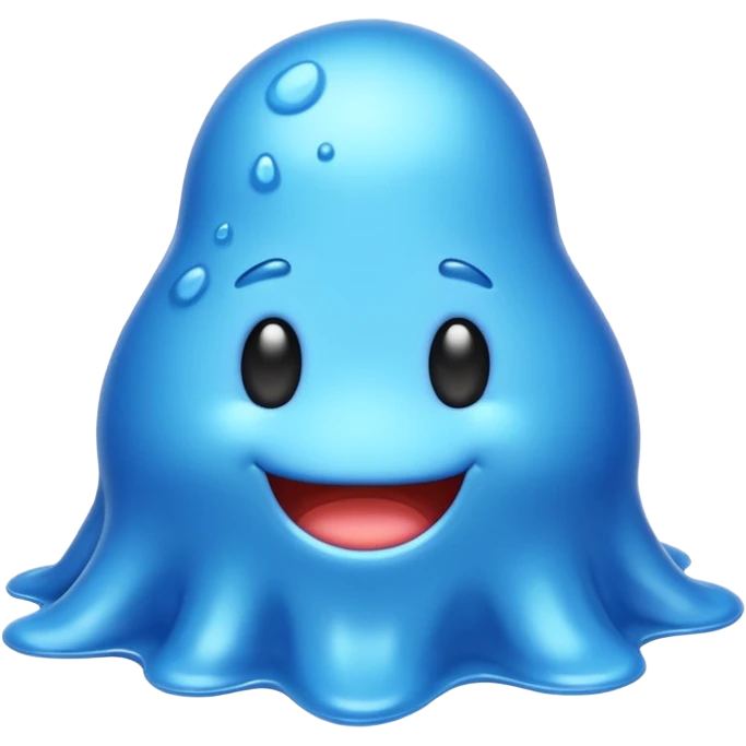 blue slime emoji
