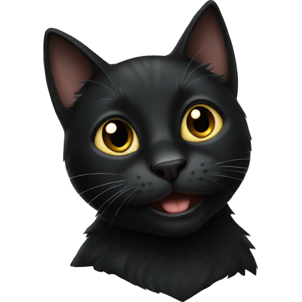 Black cat emoji