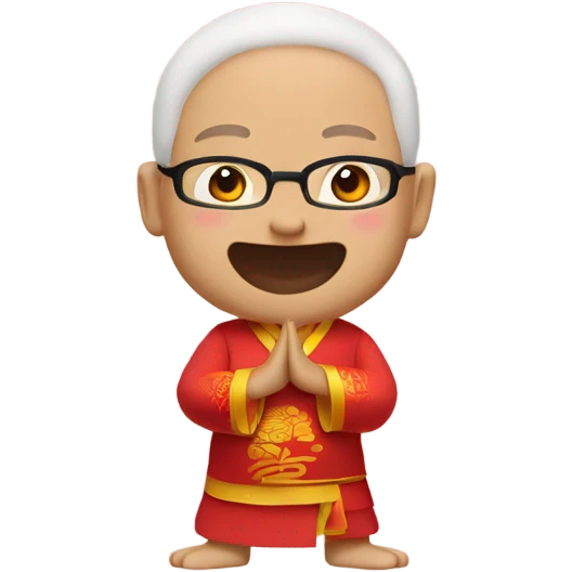 kung hei fat choi hand pose emoji