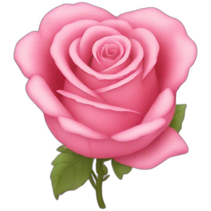 Coeur rose emoji