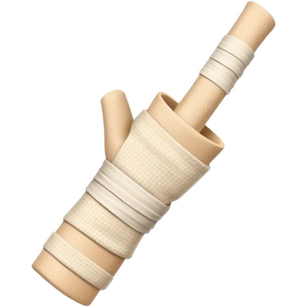 White-beige arm bandages emoji