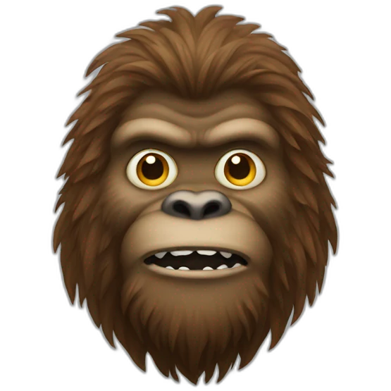 Sasquatch emoji