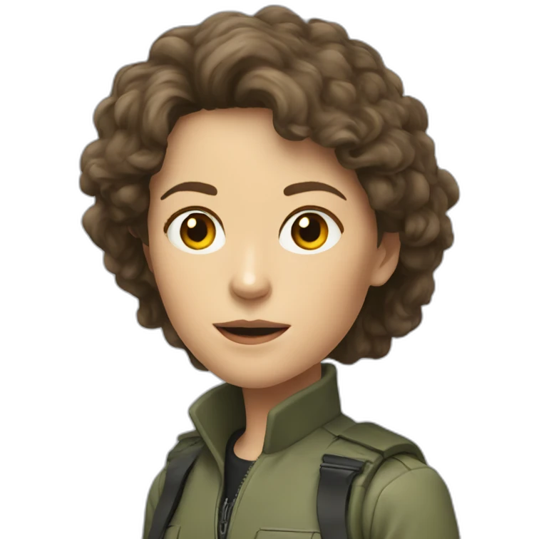 realistic ellen ripley emoji