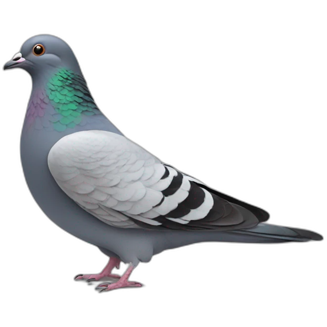 cooing pigeon emoji