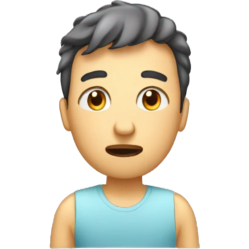 person stressfull emoji