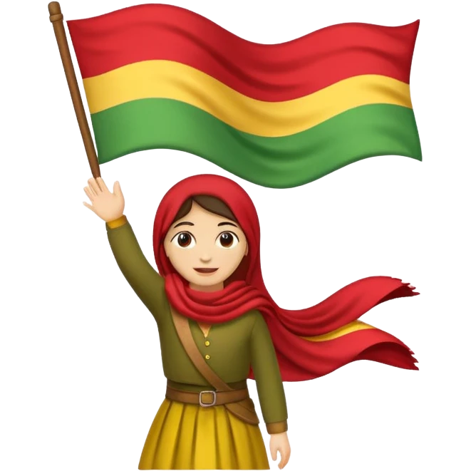 Kurdish bayrak emoji