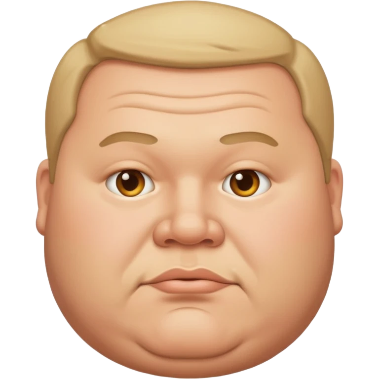 Fat man emoji