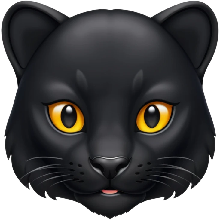 Panthère noire Bagheera emoji