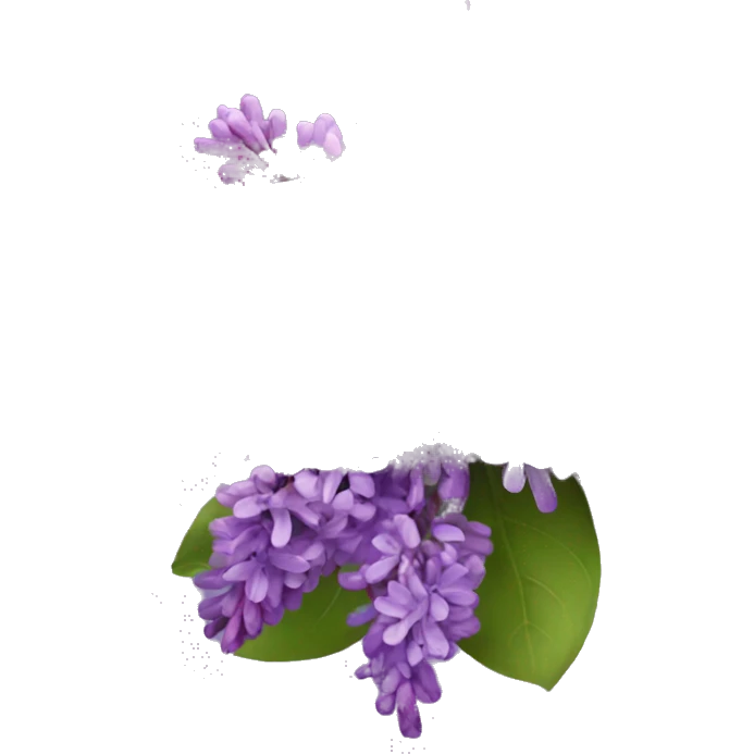 lilacs emoji