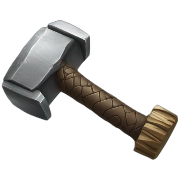 thor's hammer emoji