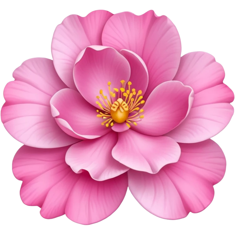 Pink chaina rose emoji