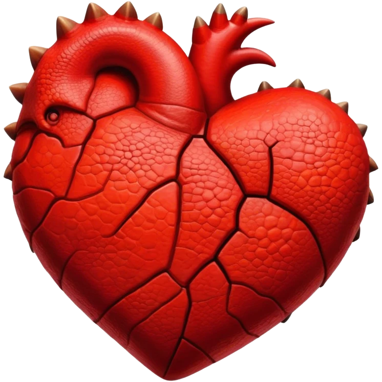 dinosaur heart emoji