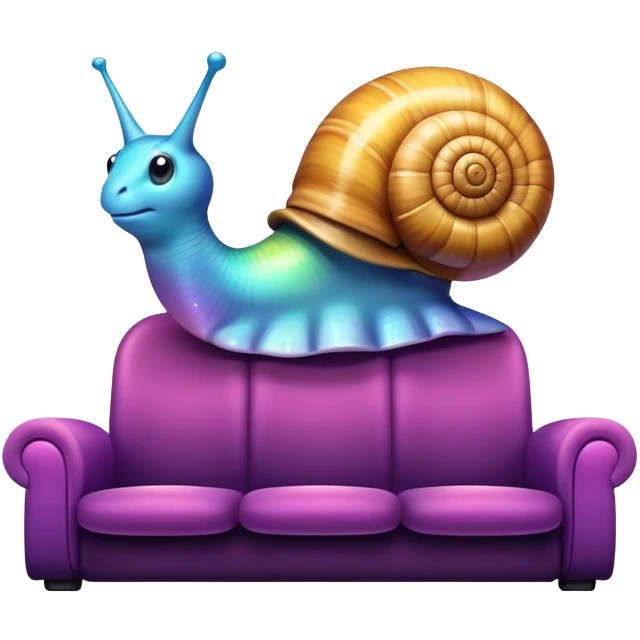 Snail in theatre emoji