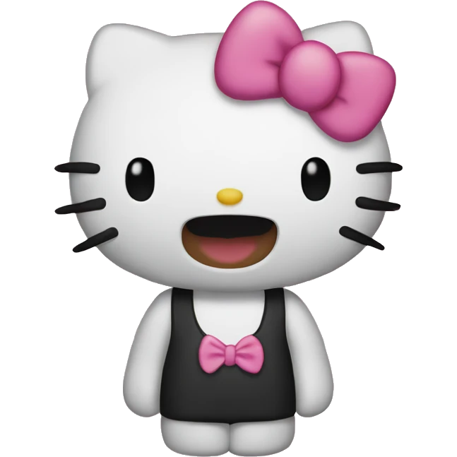 Hello kitty emoji