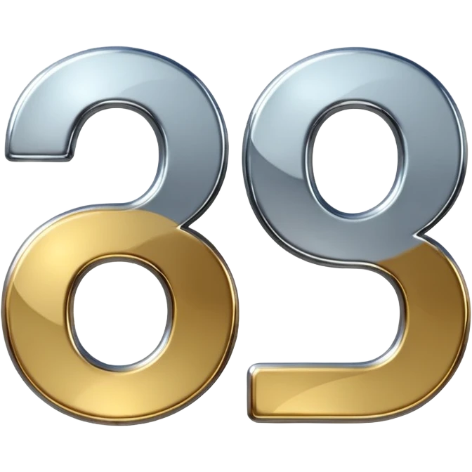 the number 6 and 7 emoji