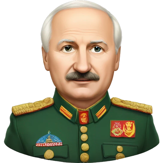 Lukashenko with potato emoji
