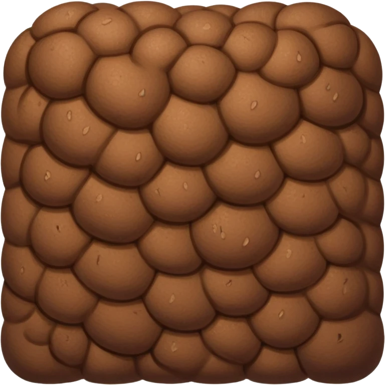 poop from an obese buttocks sfw emoji