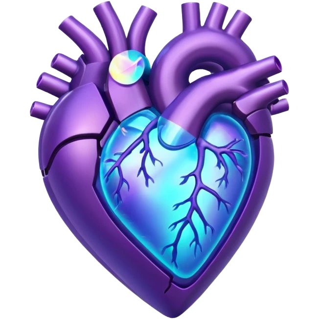 plasma heart shaped emoji