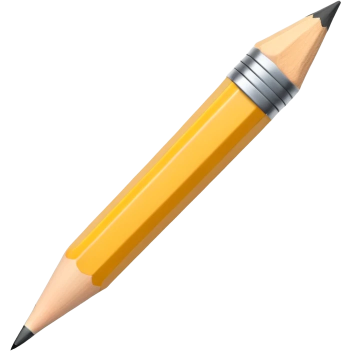 minimal pencil emoji