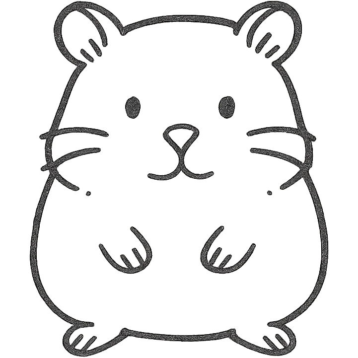 mini hamster emoji