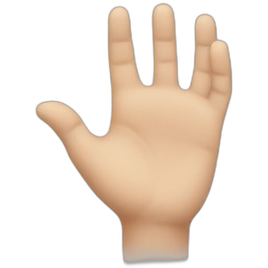 hand with JuL emoji
