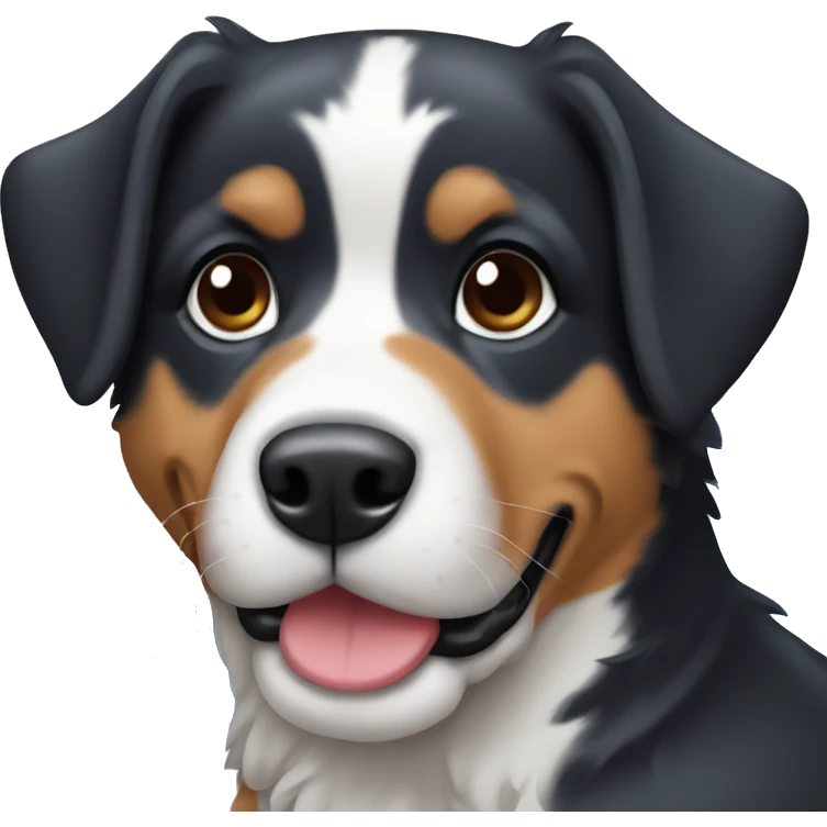 Cachorro na piscina  emoji