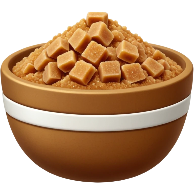 brown sugar in bowl emoji