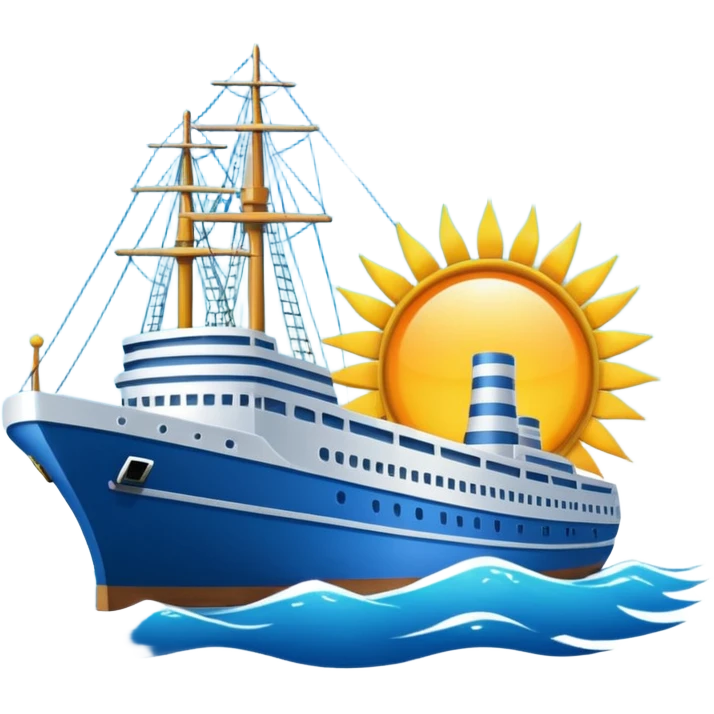 Sea travel emoji