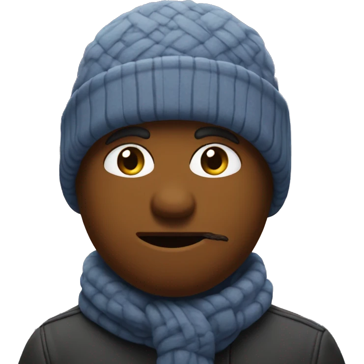 punch on a winter evening emoji