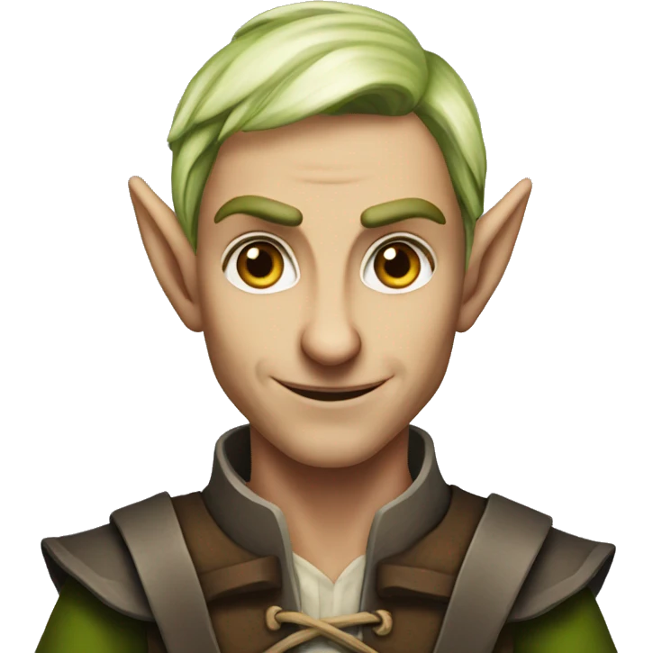 rogue male elf emoji