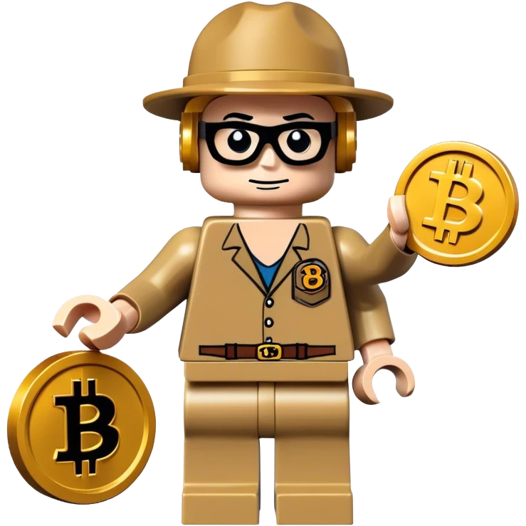 lego homme hackeur bitcoin emoji