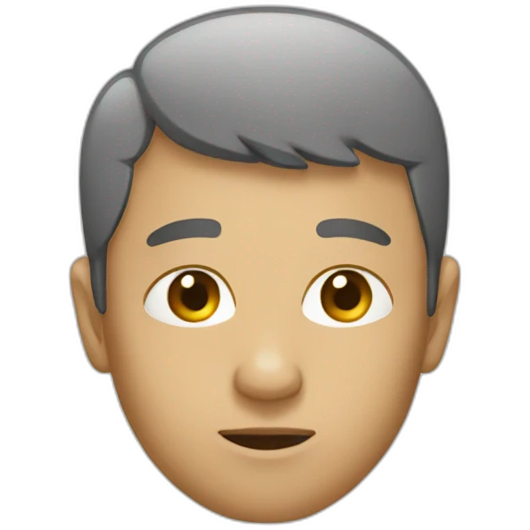Neutral face emoji