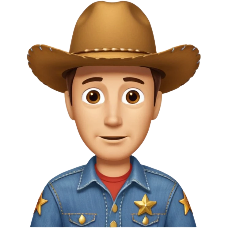 Sheriff Woody from the movie Disney Pixar's Toy Story  emoji