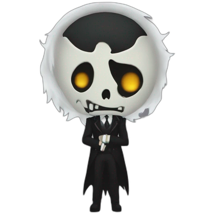 Lord Death soul eater anime emoji
