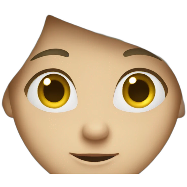 Very shy emoji