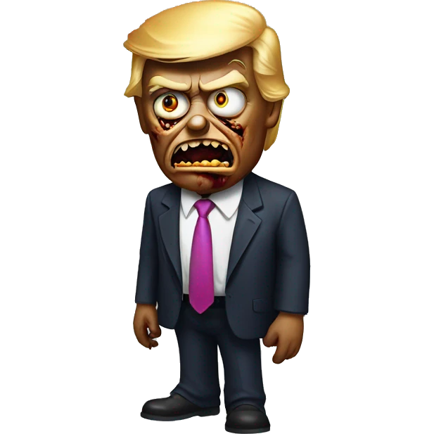 Zombie Donald Trump  emoji