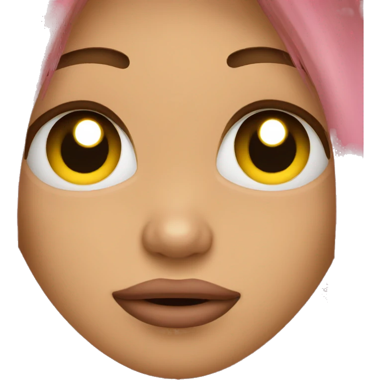Crying kissy face emoji