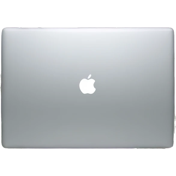 Laptop and flower emoji