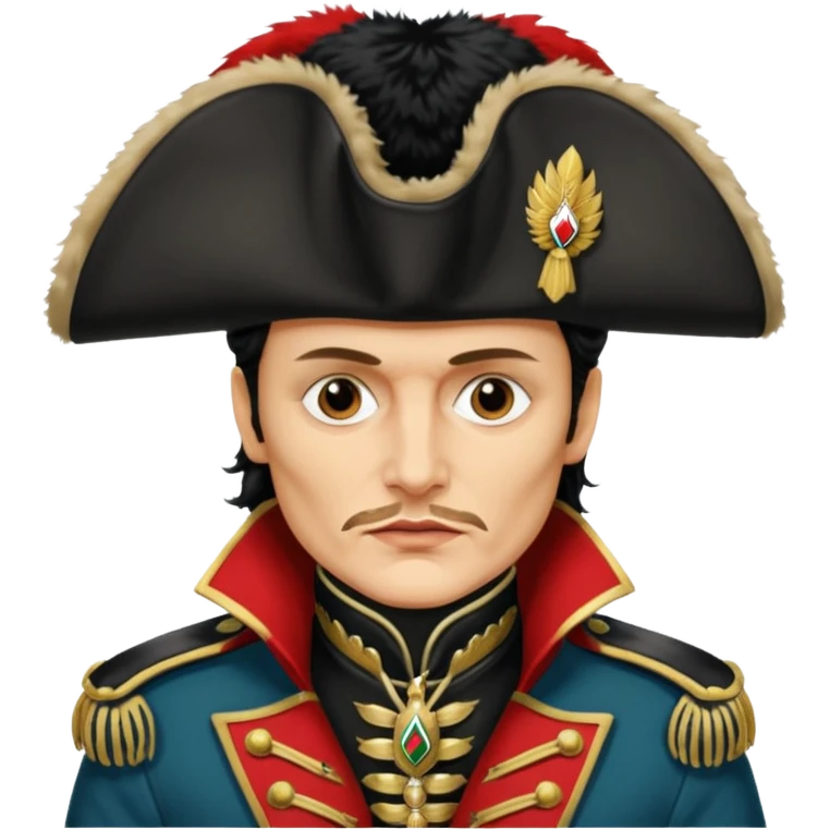 cinematic realistic Adam Ant dirty Hungarian Hussar'S JACKET with fur collar - stand and deliver! emoji