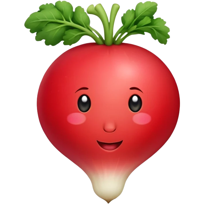 Radish emoji