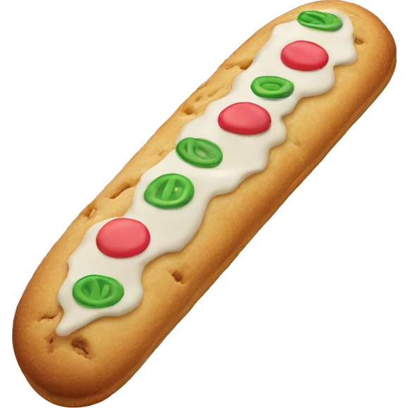 subway foot long cookie emoji