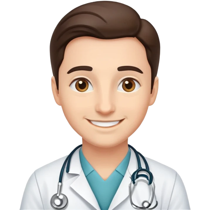 Doctor cute emoji