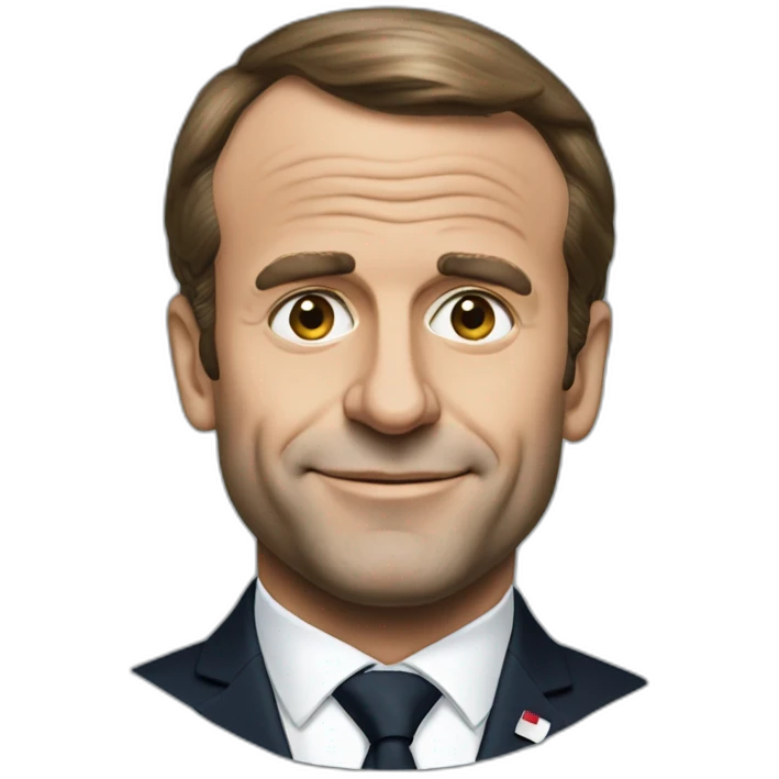 president macron emoji