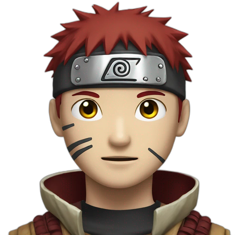 Gaara naruto emoji